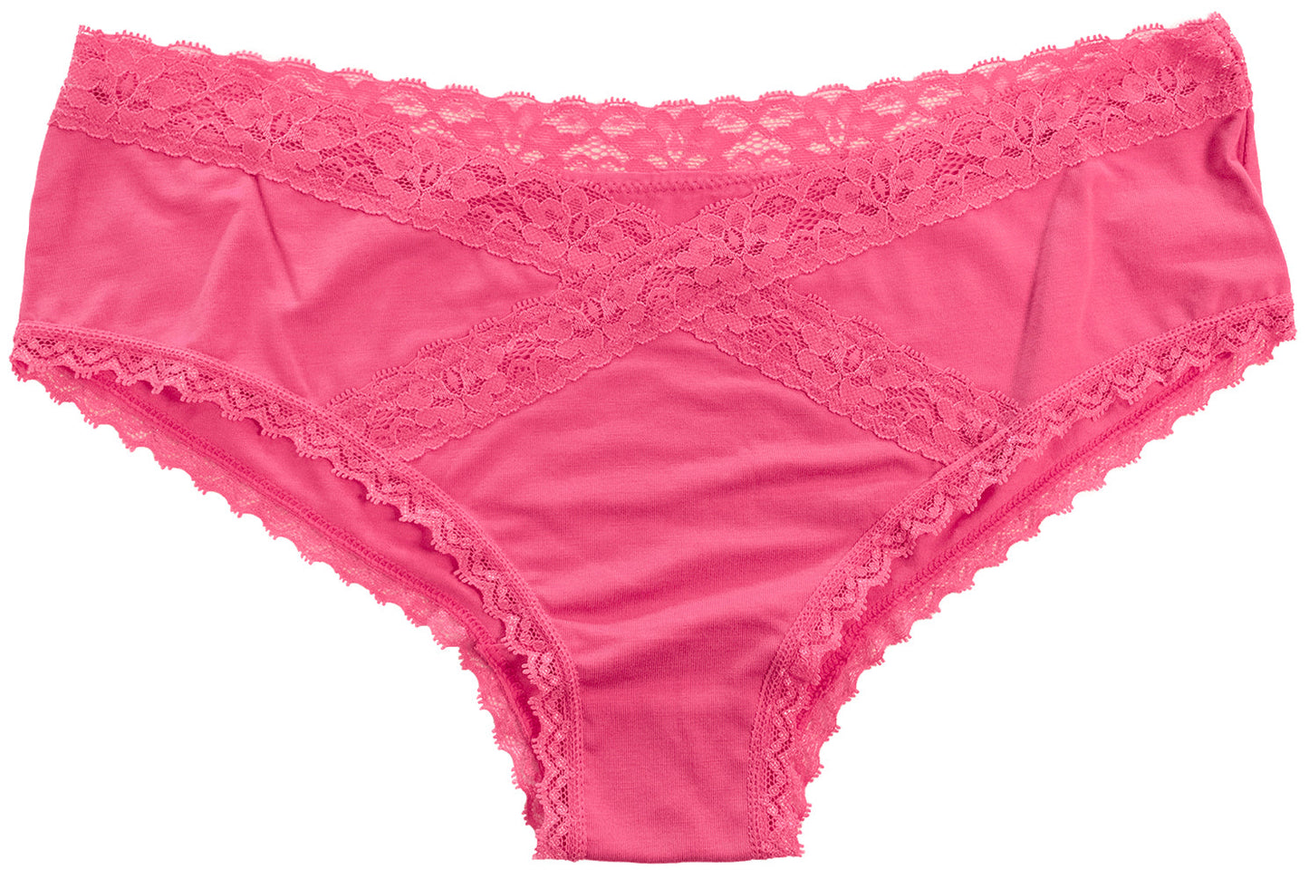 Silky Soft Hipster with Lace Detailing