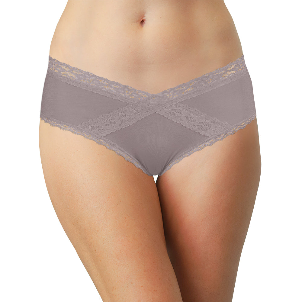 Silky Soft Hipster with Lace Detailing