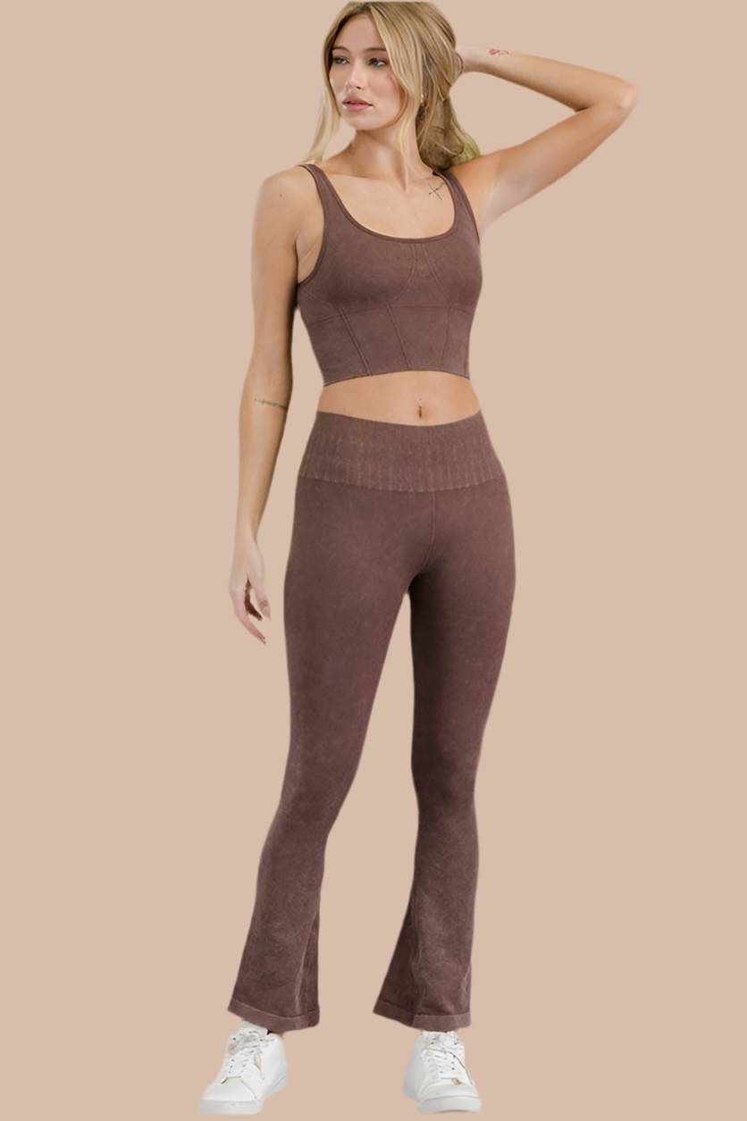 Women's Ultra-Comfort Ribbed Sports Bra