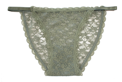 Lace Bikini With Elastic, XS-2X