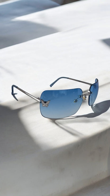 Papillon Silver Sunglasses