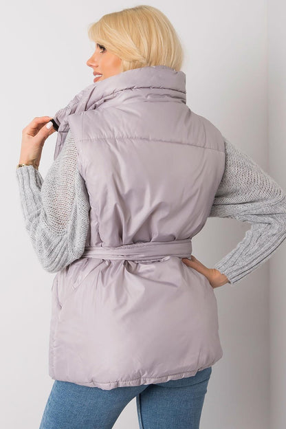 Calveris Belted Lined Zip Gilet
