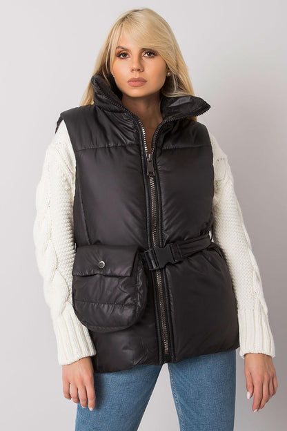 Calveris Belted Lined Zip Gilet