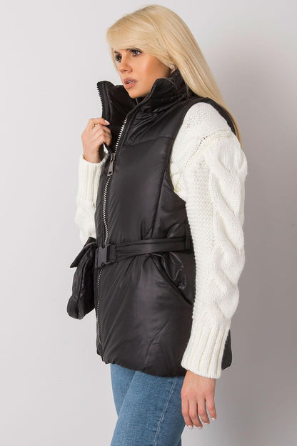 Calveris Belted Lined Zip Gilet
