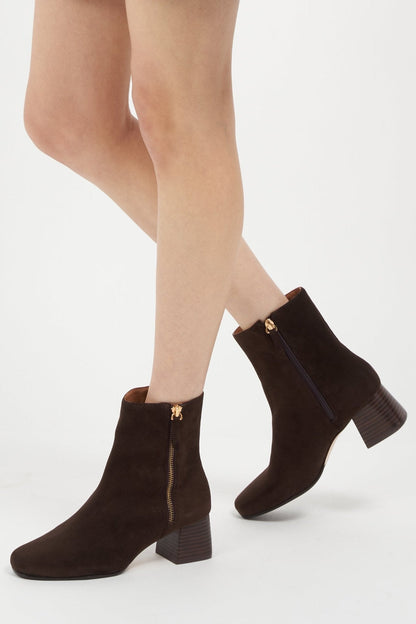 Arina Bootie Cafe Kid Suede