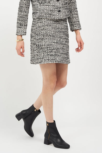 Arina Bootie Black Lux Nappa